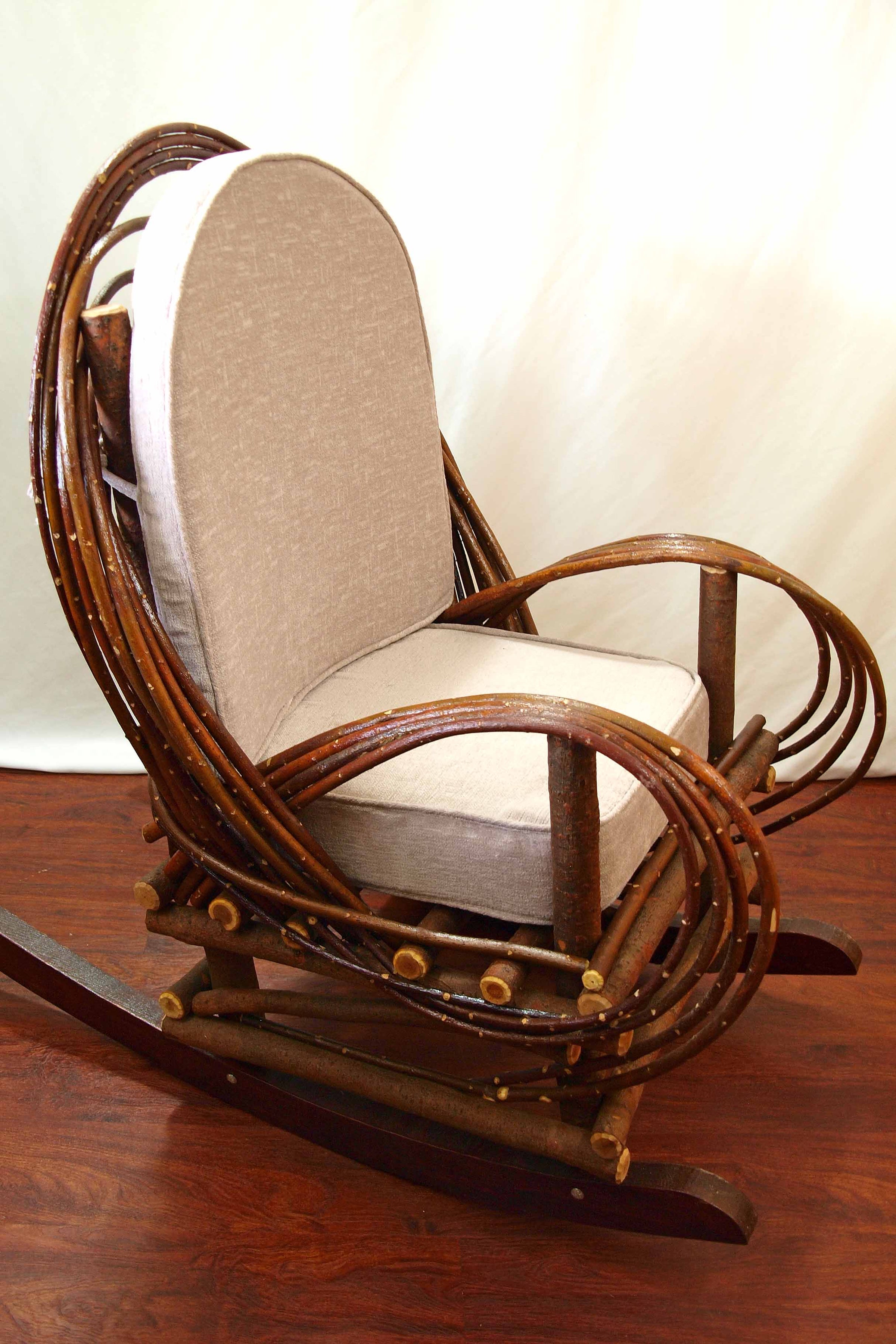 Bent willow rocking 2025 chair